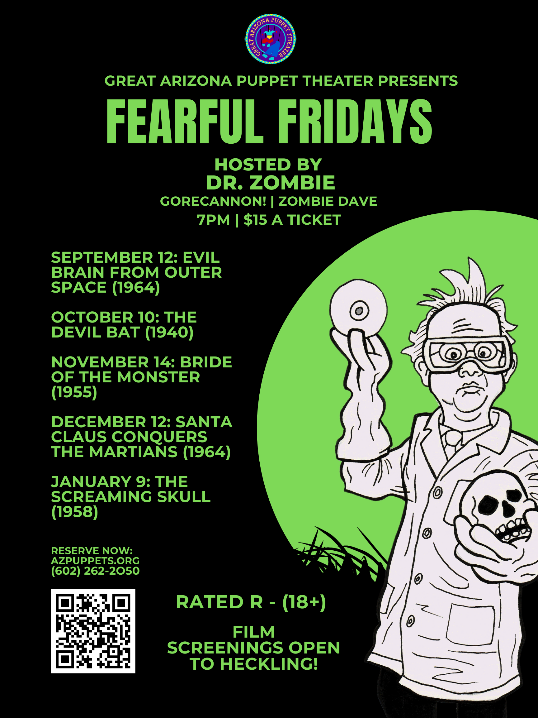 Dr. Zombie's Movie Lab of Terror: Evil Brain From Outer Space
